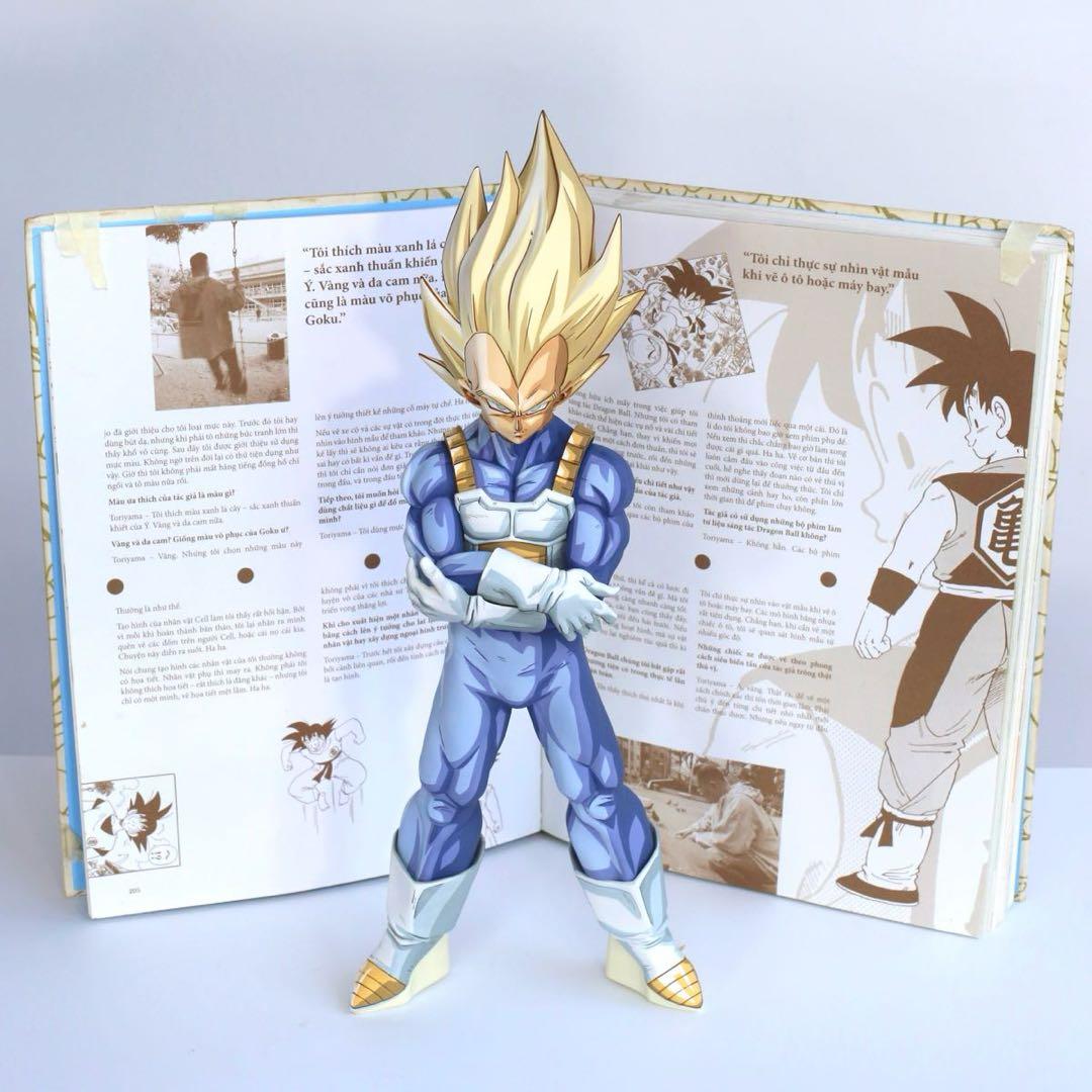 専用❗️ドラゴンボール 超サイヤ人 ベジータ リペイント 二次元彩色 フィギュア