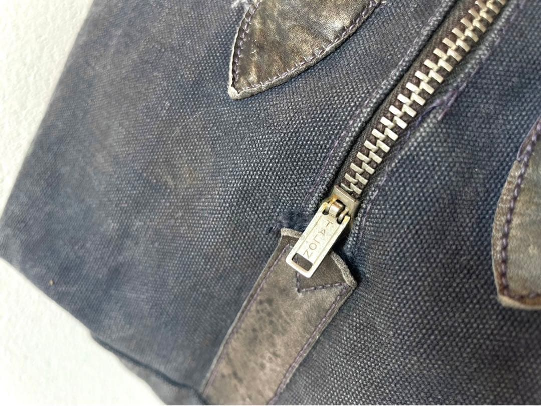 激レア！美品◎40s USNAVY ジャングルクロス ツールバッグ 片爪棒