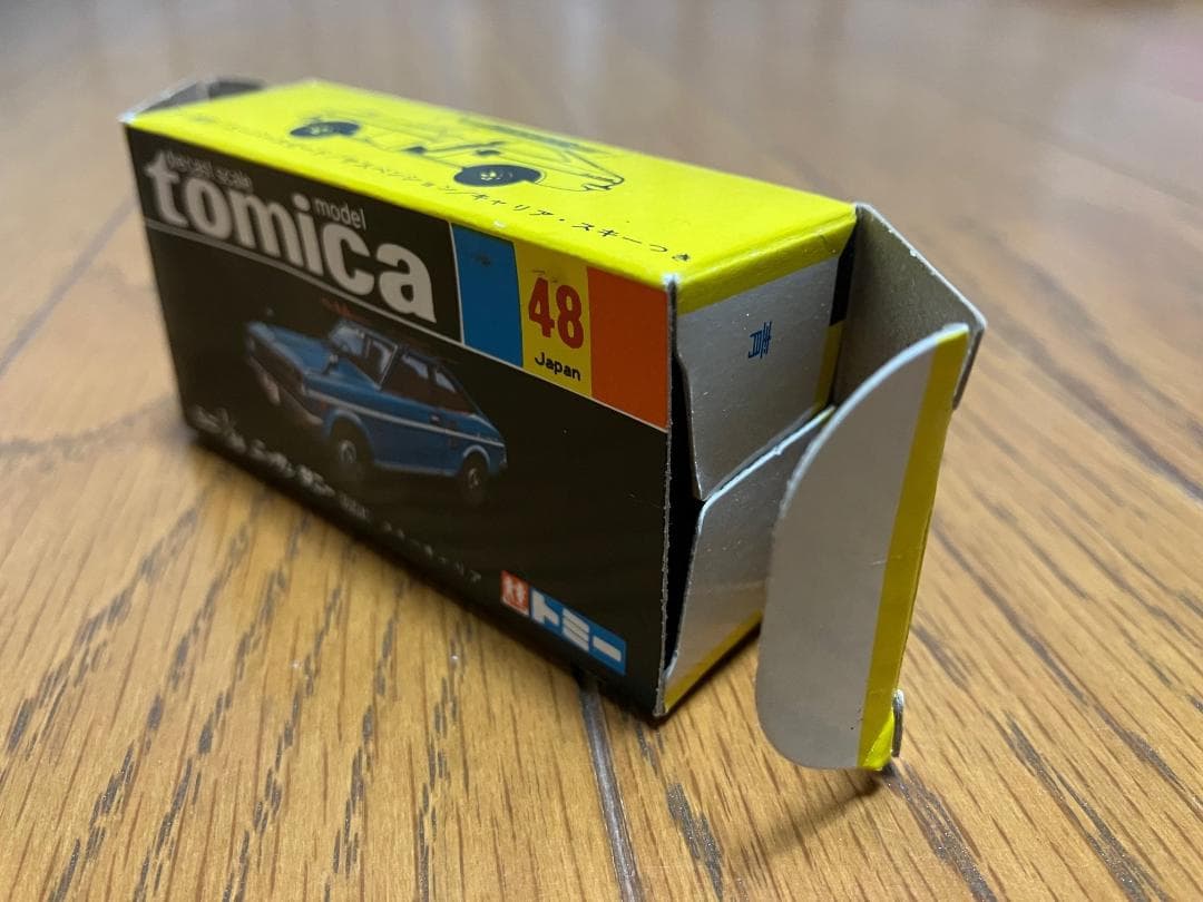 トミカ黒箱48 ニッサン サニースキーキャリア 当時物 デッドストック