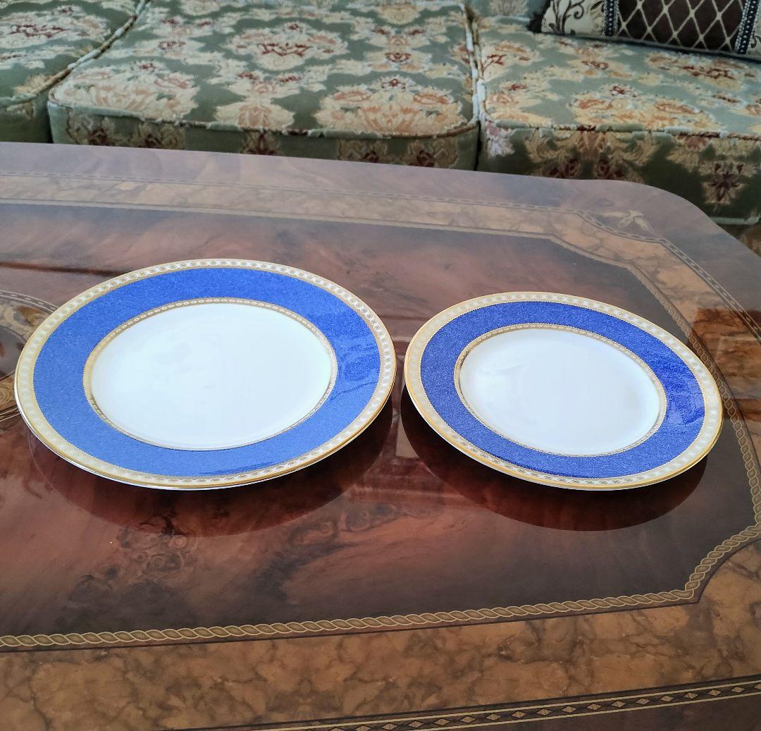 【美品】ウェッジウッド　 ユーランダーパウダーブルー ４点セット