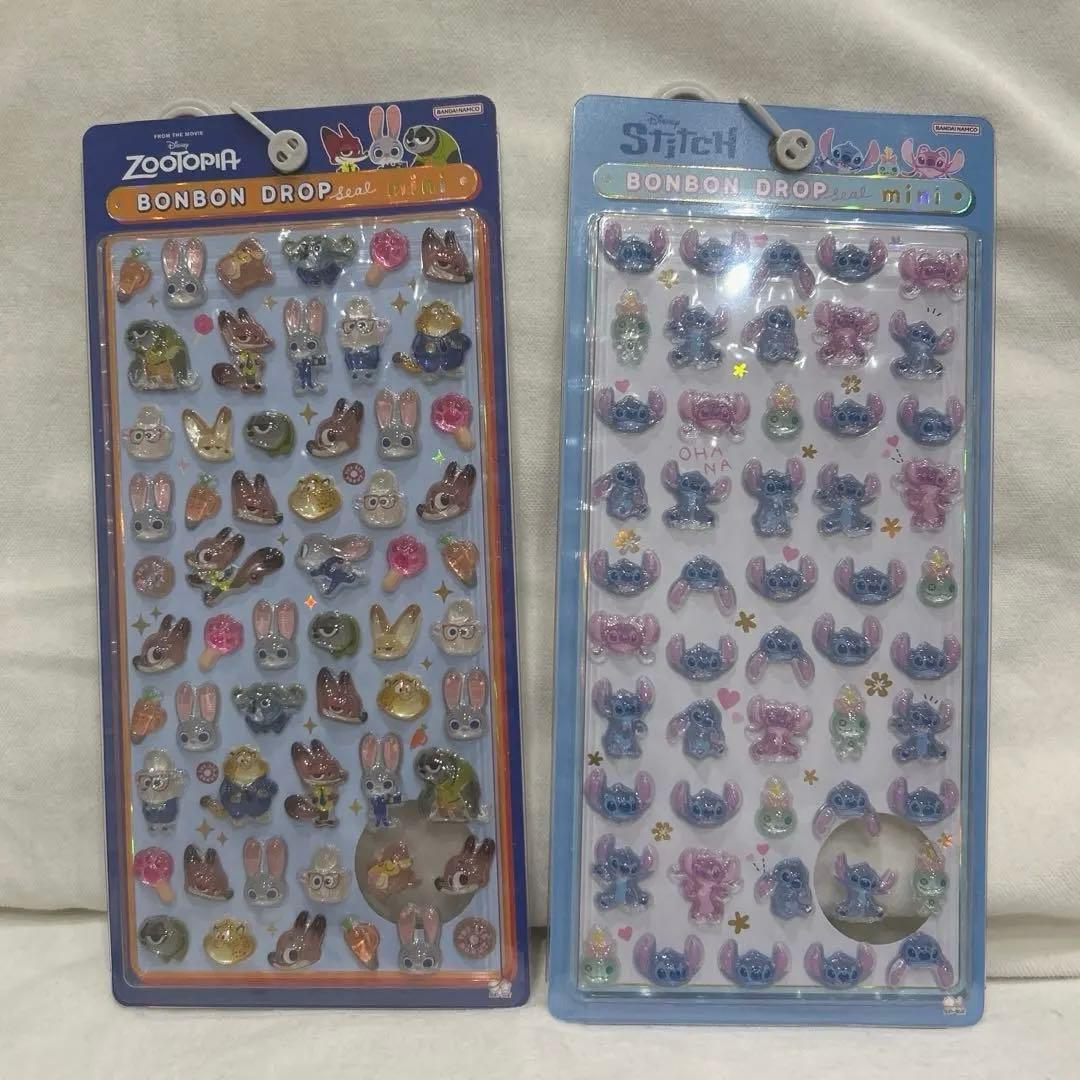 正規品　ボンボンドロップシールmini ディズニーセット