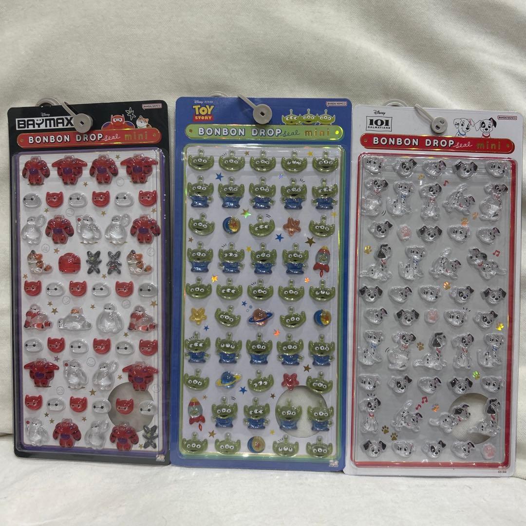 正規品　ボンボンドロップシールmini ディズニーセット