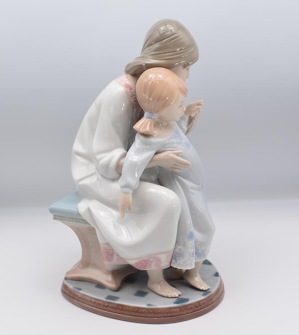 やさしさ　＃1527　★リヤドロ　スペイン　ポーセリン　光沢仕上げ　箱付き　絶版