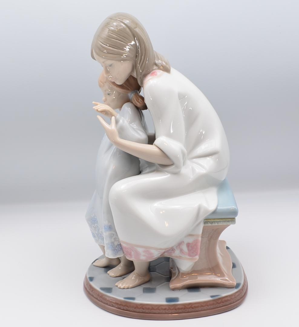 やさしさ　＃1527　★リヤドロ　スペイン　ポーセリン　光沢仕上げ　箱付き　絶版