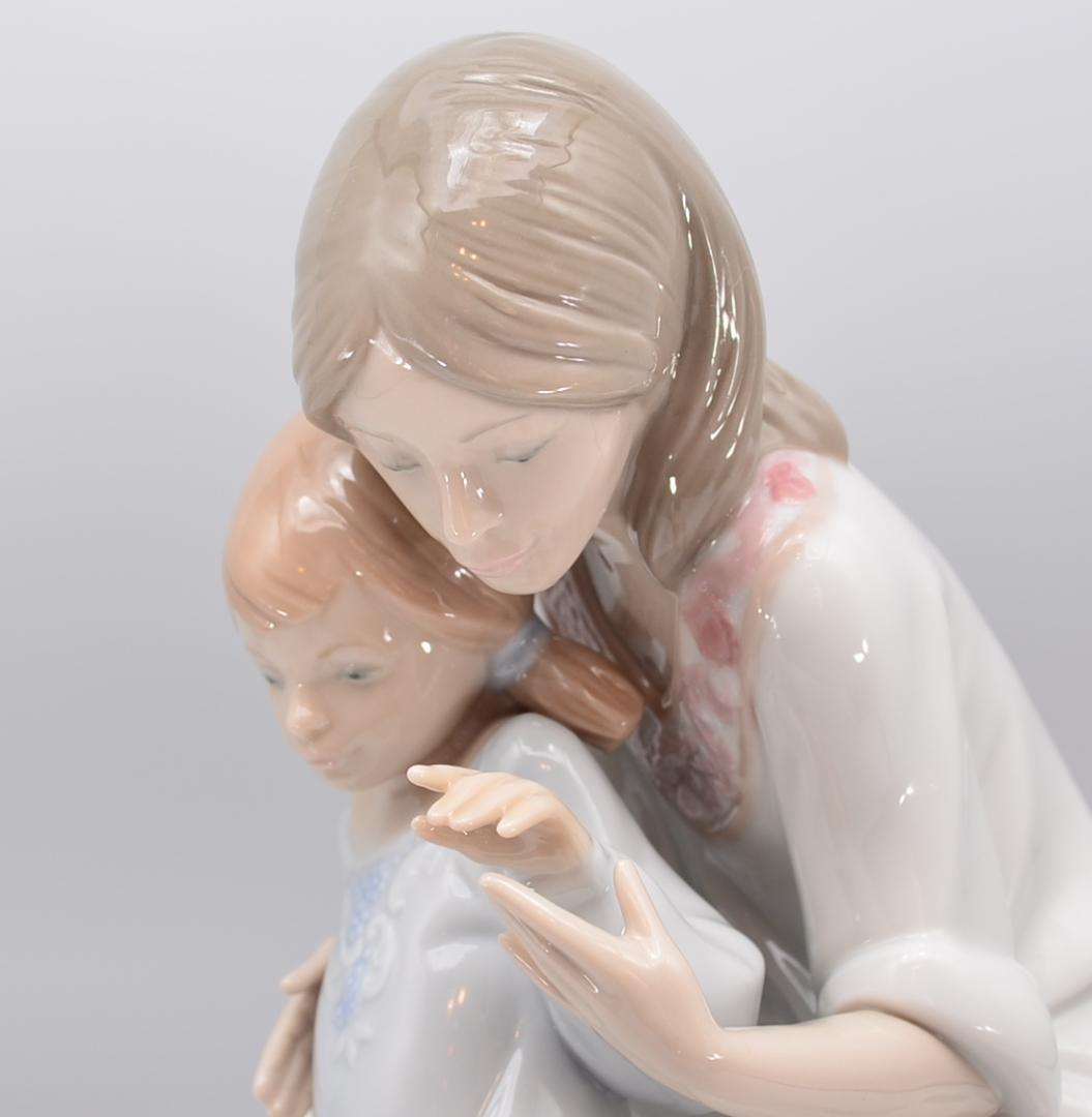 やさしさ　＃1527　★リヤドロ　スペイン　ポーセリン　光沢仕上げ　箱付き　絶版