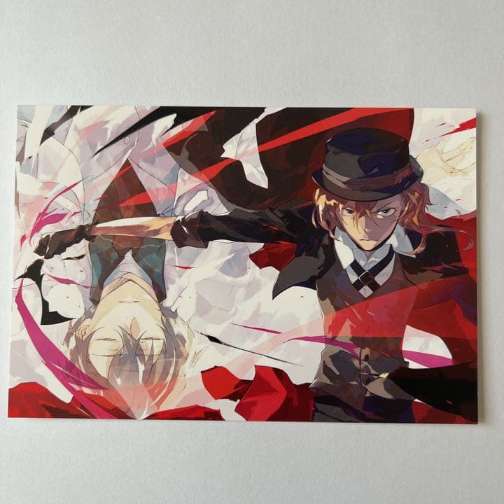 163.文豪ストレイドッグス 文スト 太宰治 中原中也 ポストカード