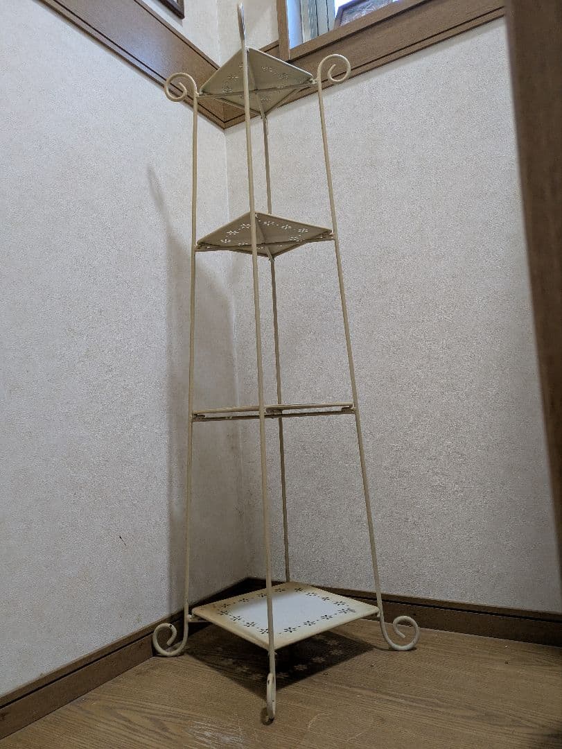 フレンチカントリー4段シェルフ