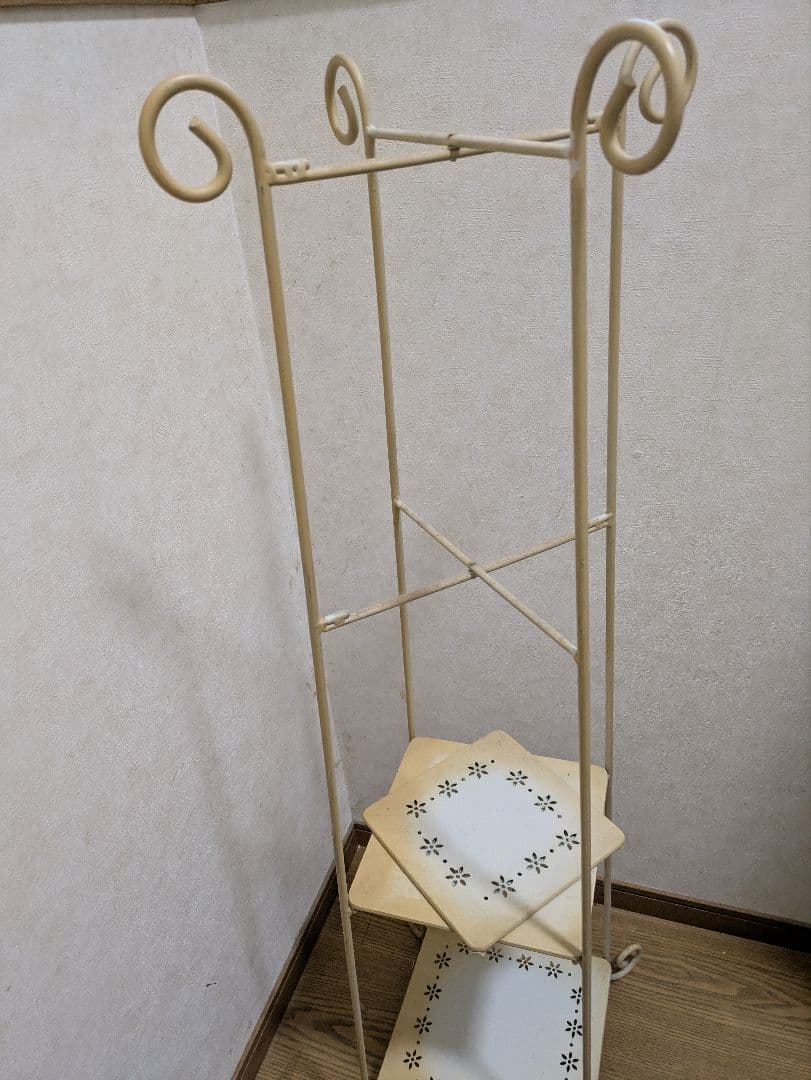 フレンチカントリー4段シェルフ