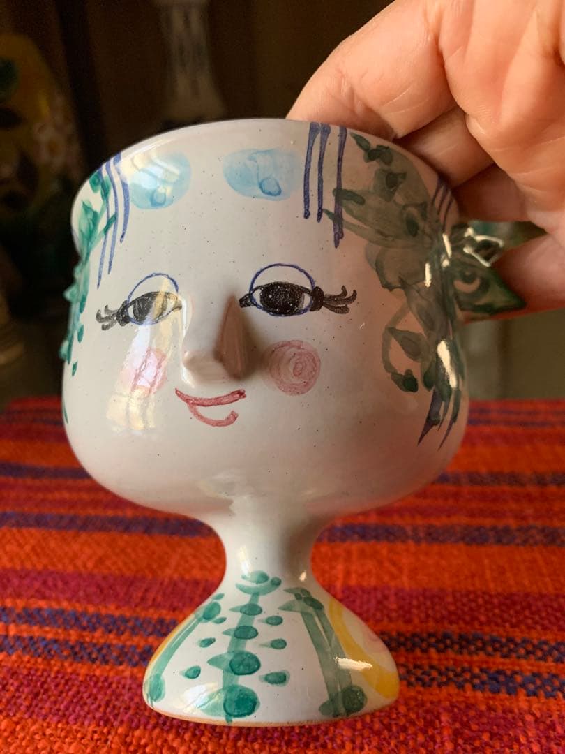 ビヨンヴィンブラッド　ビンテージ1972年帽子を被った可愛い女の子１箇所修復有り