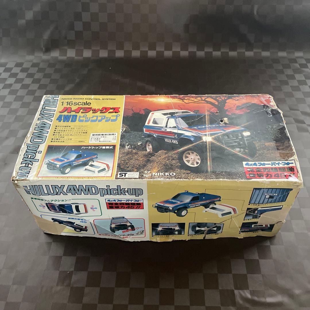 ニッコー ハイラックス 4WD ピックアップ 1/16 ラジコン【ジャンク