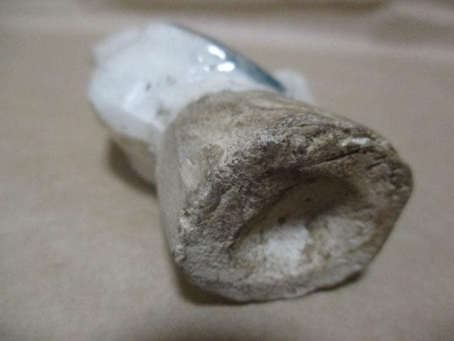 中国 唐代 白磁小鳥の笛 I34-3