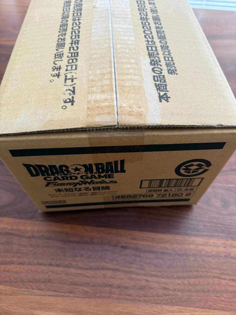 【未開封カートン】ドラゴンボールカードゲーム フュージョンワールド 未知なる冒険