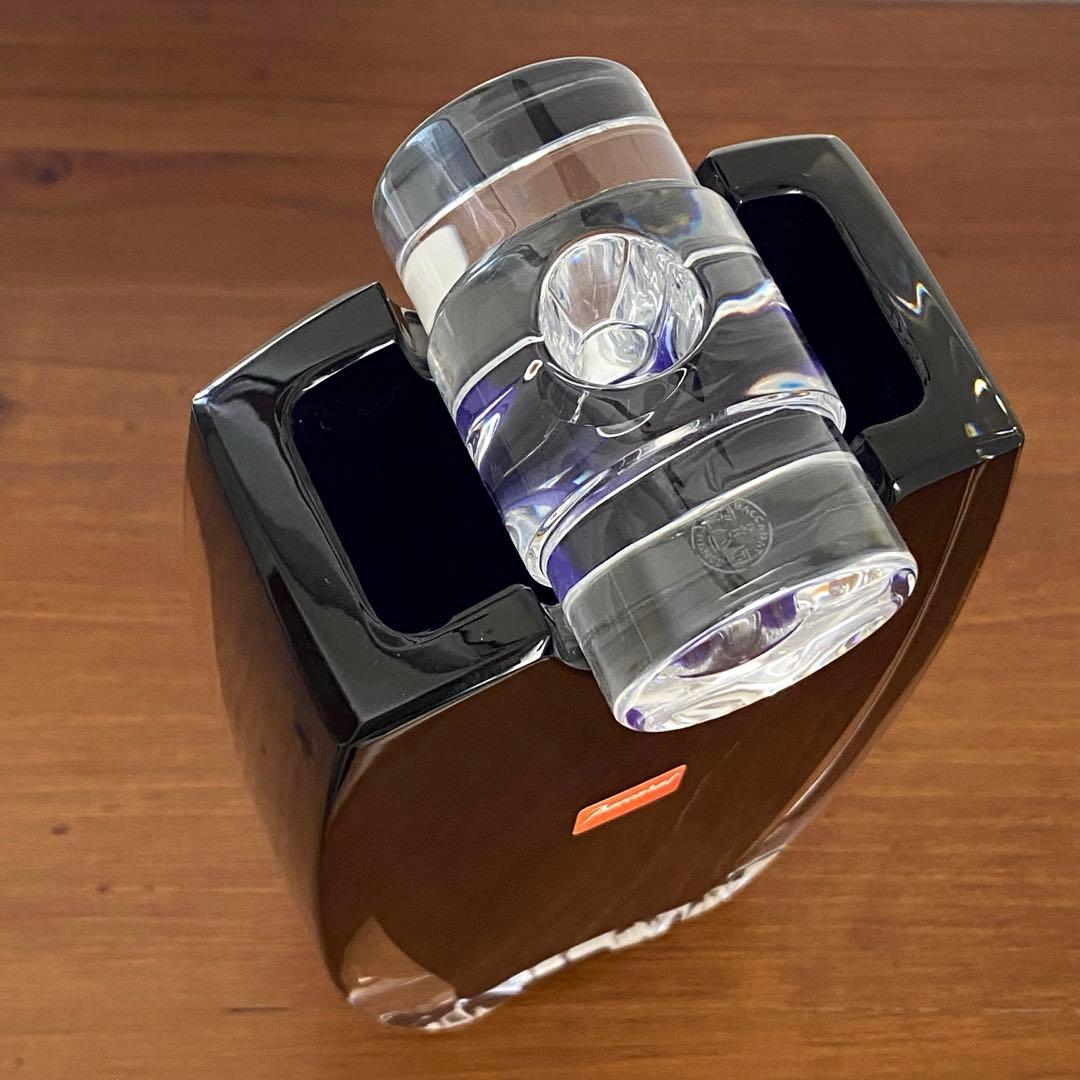 Baccarat バカラ オセアニア ブルー 花瓶 フラワーベース - メルカリ