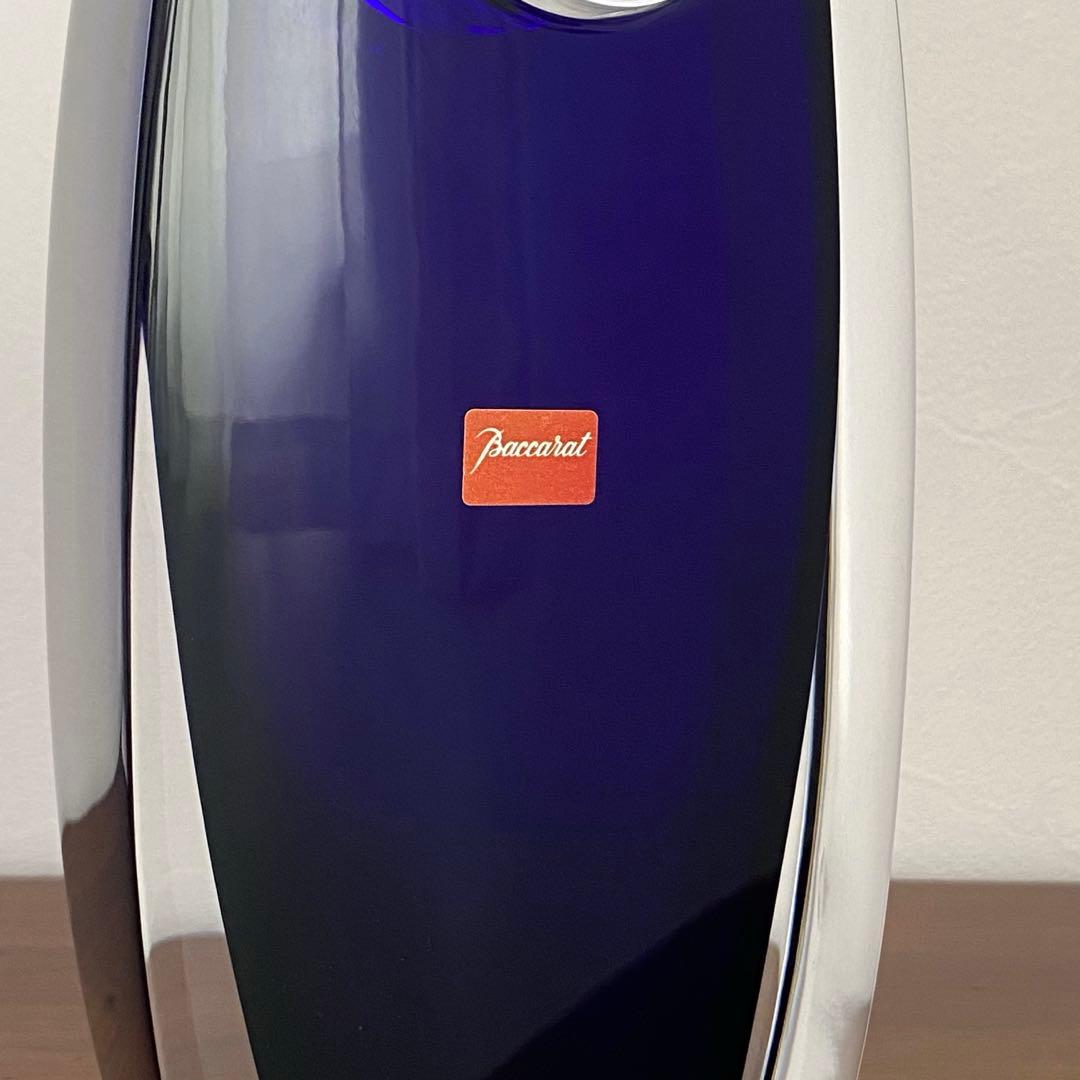 Baccarat バカラ オセアニア ブルー 花瓶 フラワーベース - メルカリ