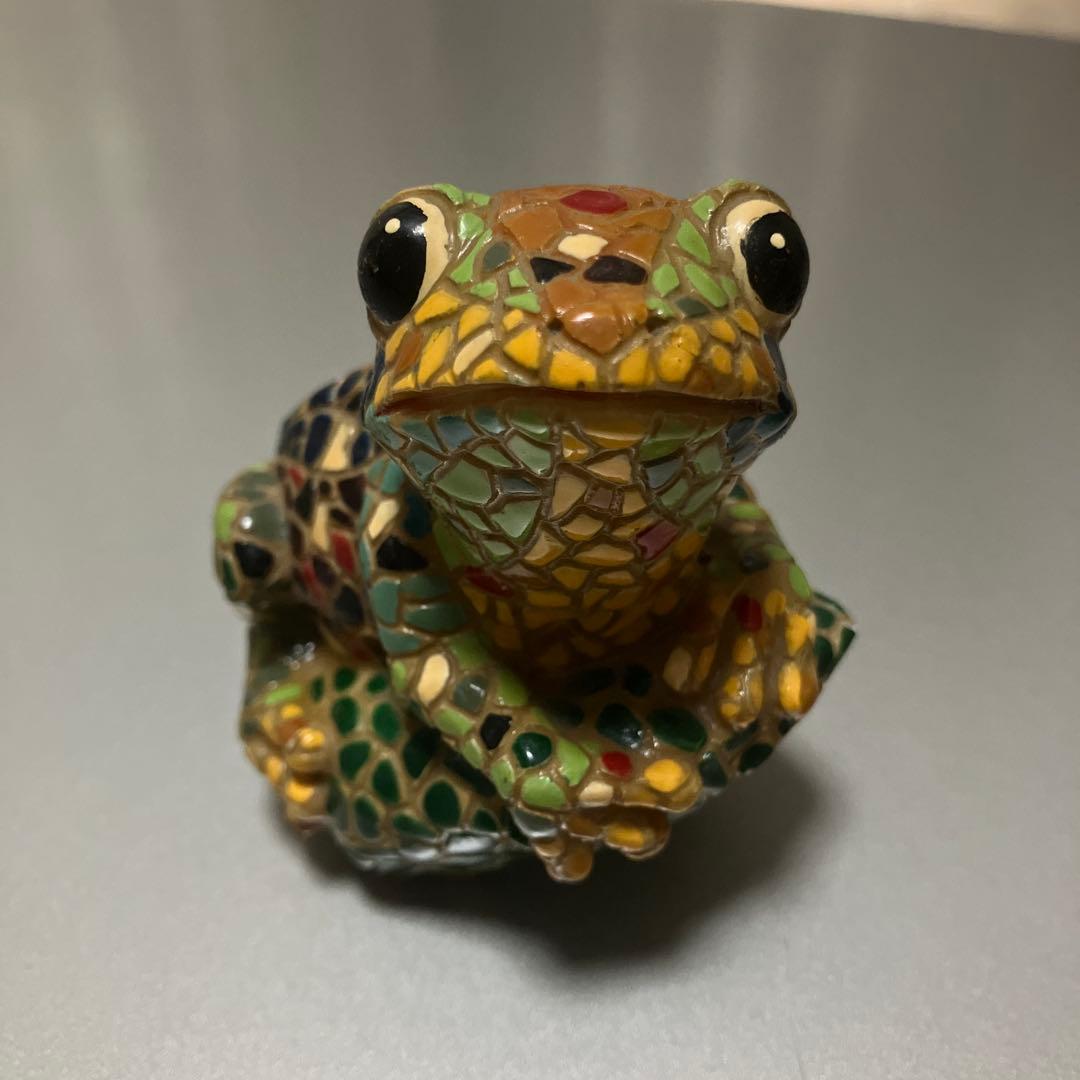 カエル　スペイン　ガウディ　グエル公園