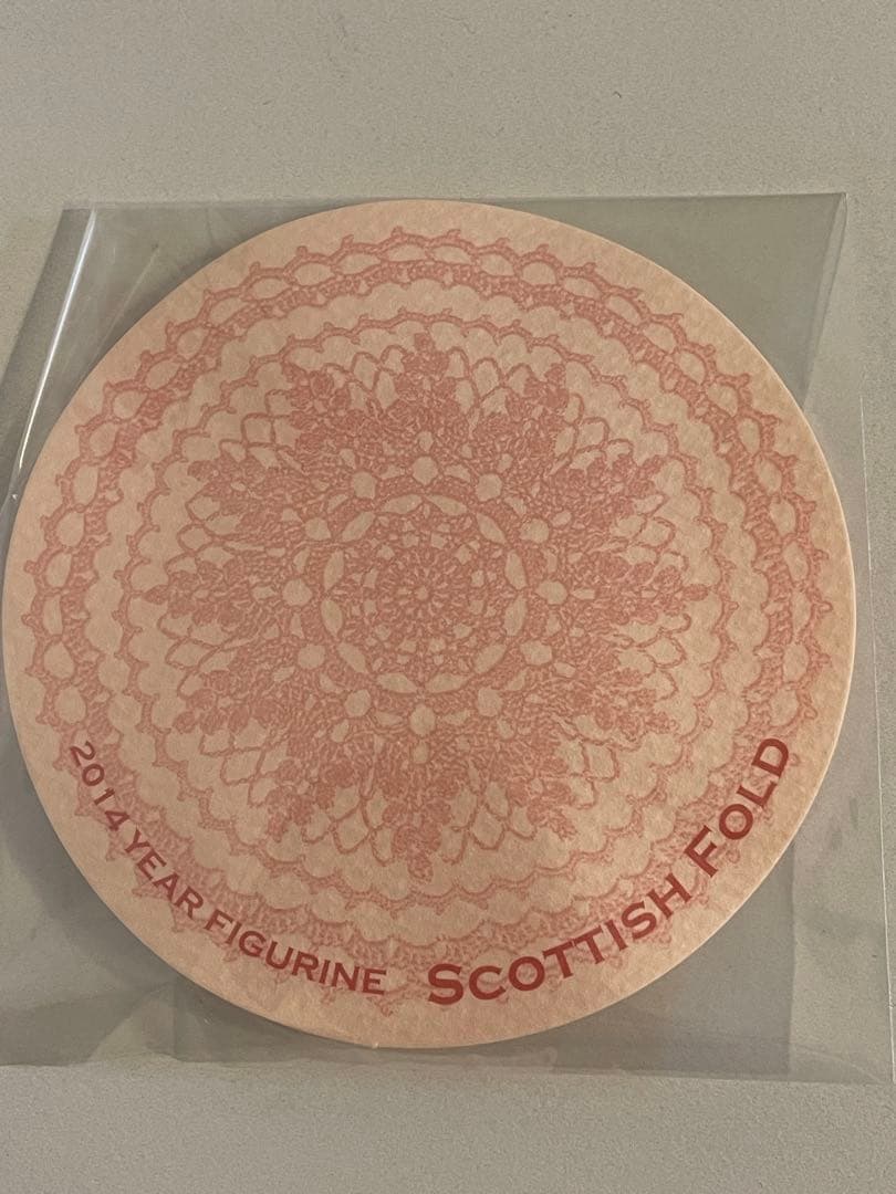 ロイヤルコペンハーゲンイヤーフィギュリン2014スコティッシュフォールド　1