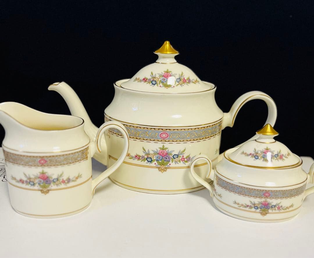 ミントン MINTON PERSIAN ROSE  ４人用セット　ポット