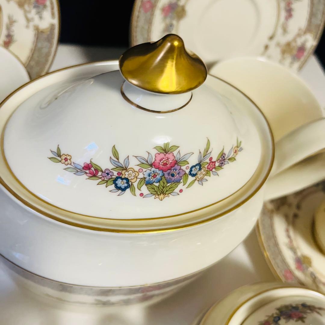 ミントン MINTON PERSIAN ROSE  ４人用セット　ポット