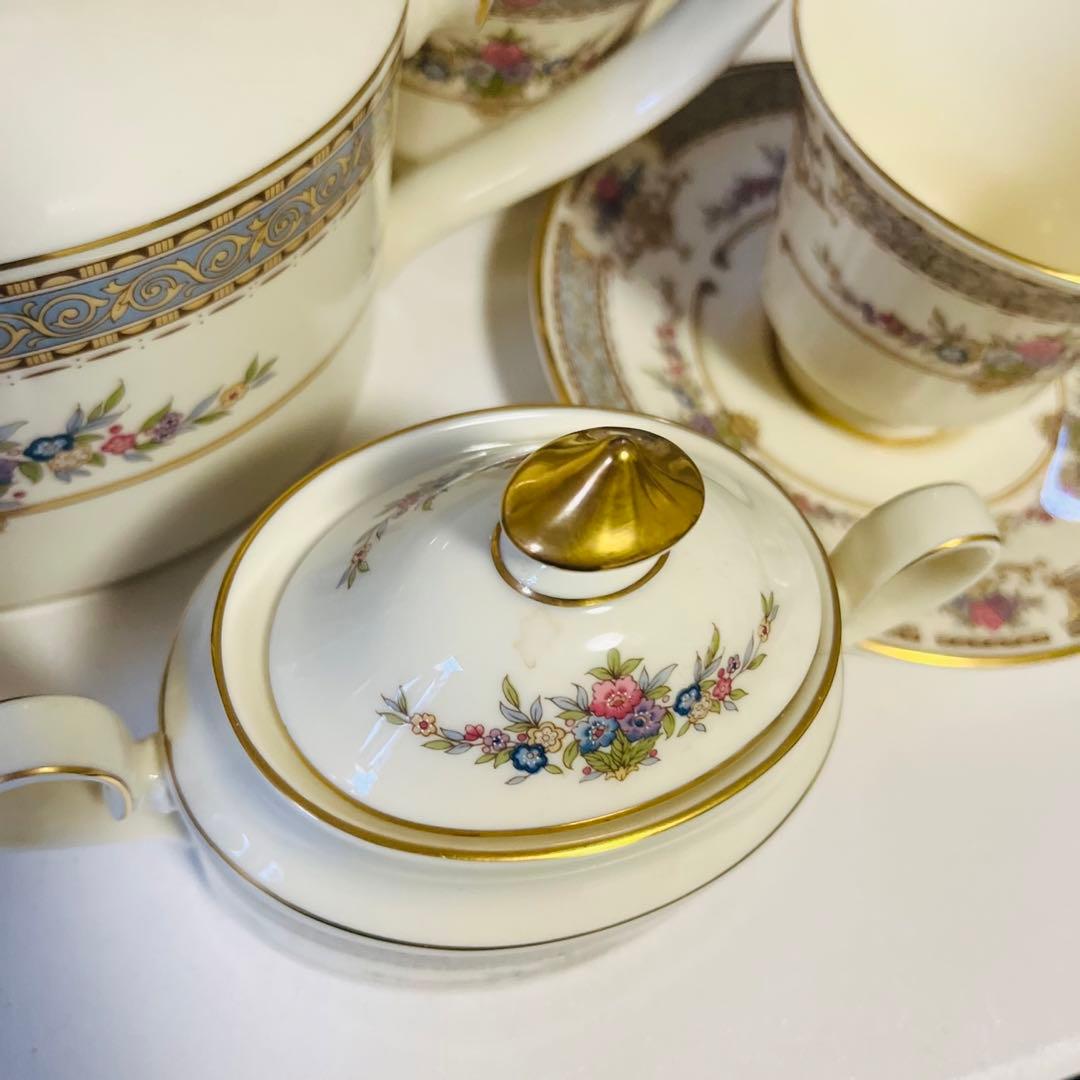 ミントン MINTON PERSIAN ROSE  ４人用セット　ポット