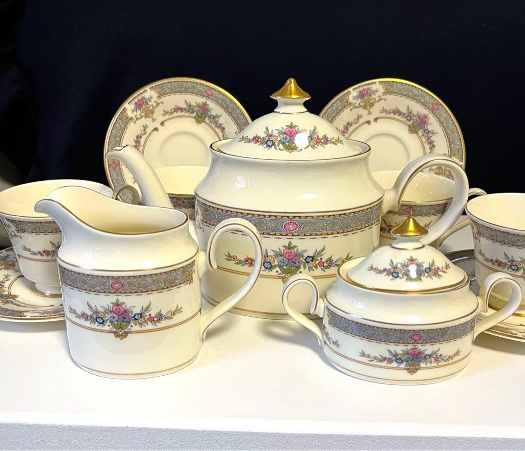 ミントン MINTON PERSIAN ROSE  ４人用セット　ポット