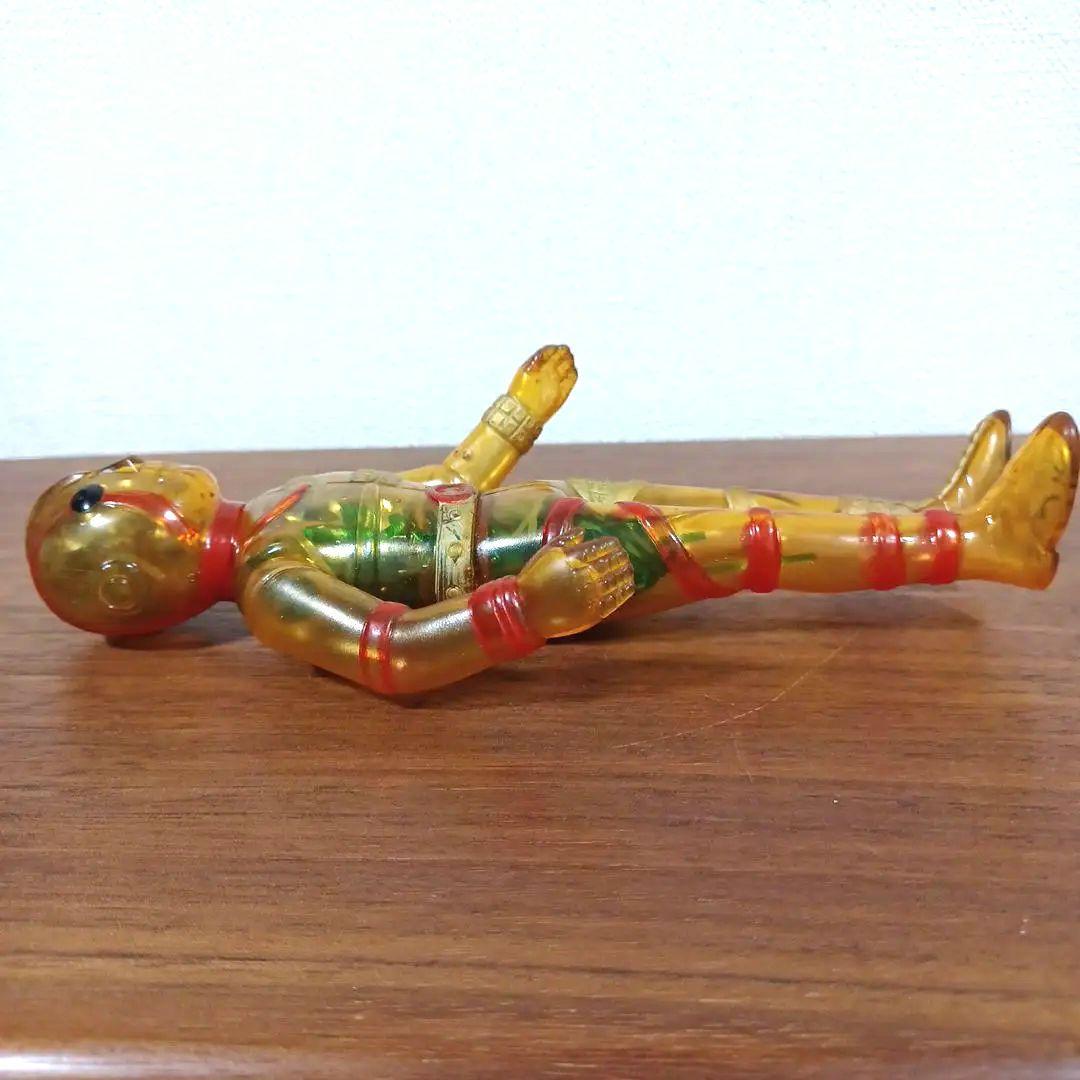 当時物　タカトク製スケルトン「人造人間キカイダー」超希少ソフビフィギュア