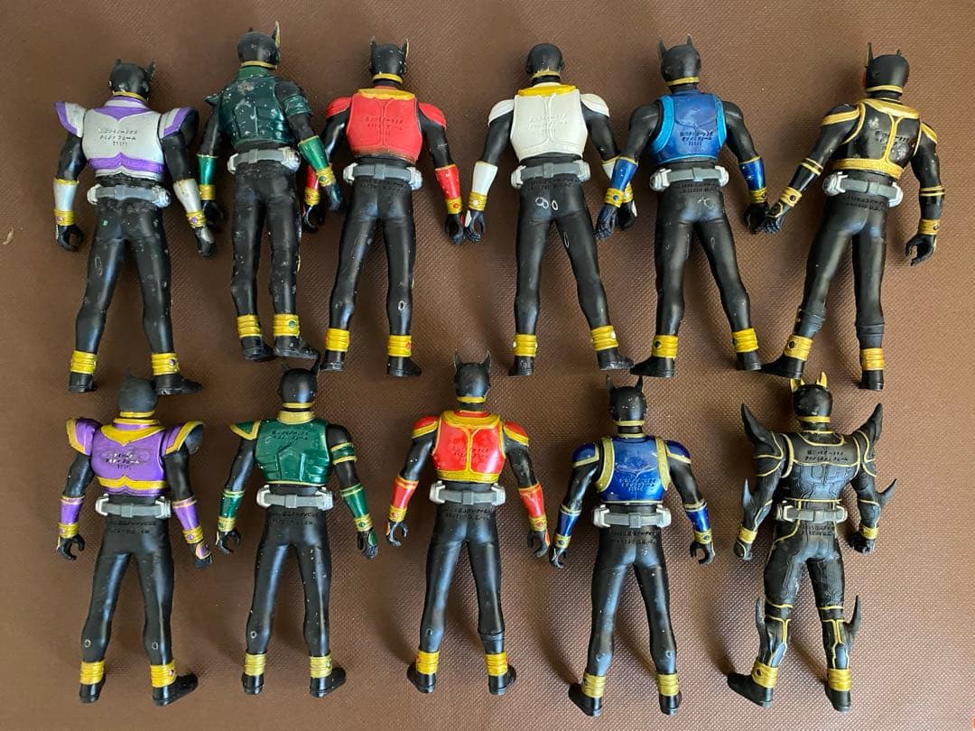 作業中公開【中古品・ジャンク品】仮面ライダーソフビフィギュア