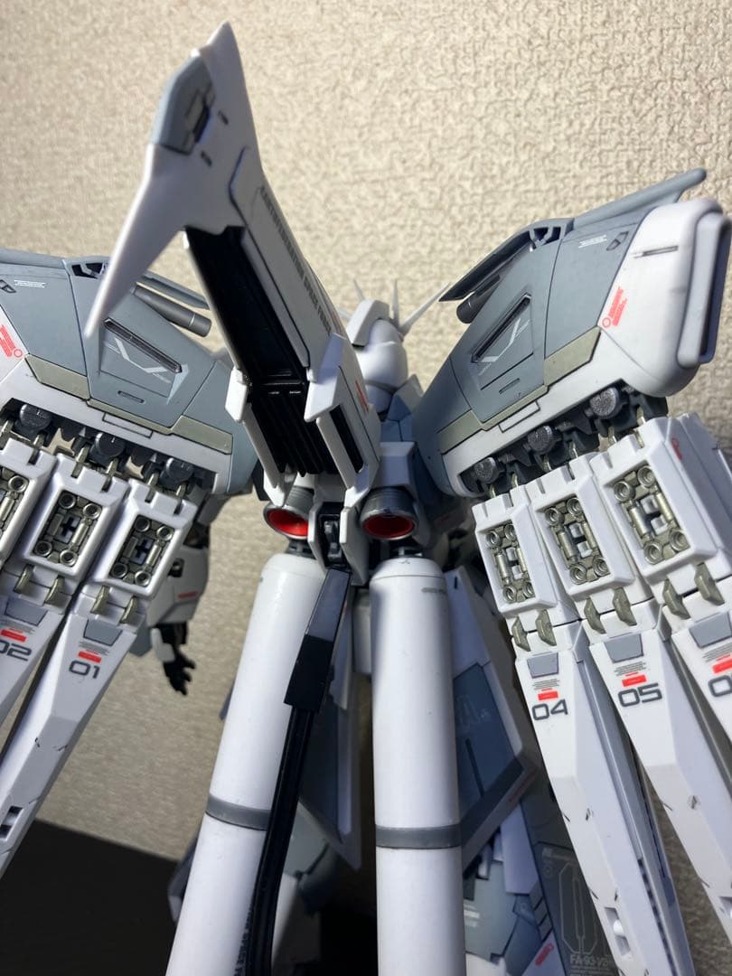 MG hi-νガンダム ver.ka ジャンク 塗装完成品 拡張セット - メルカリ