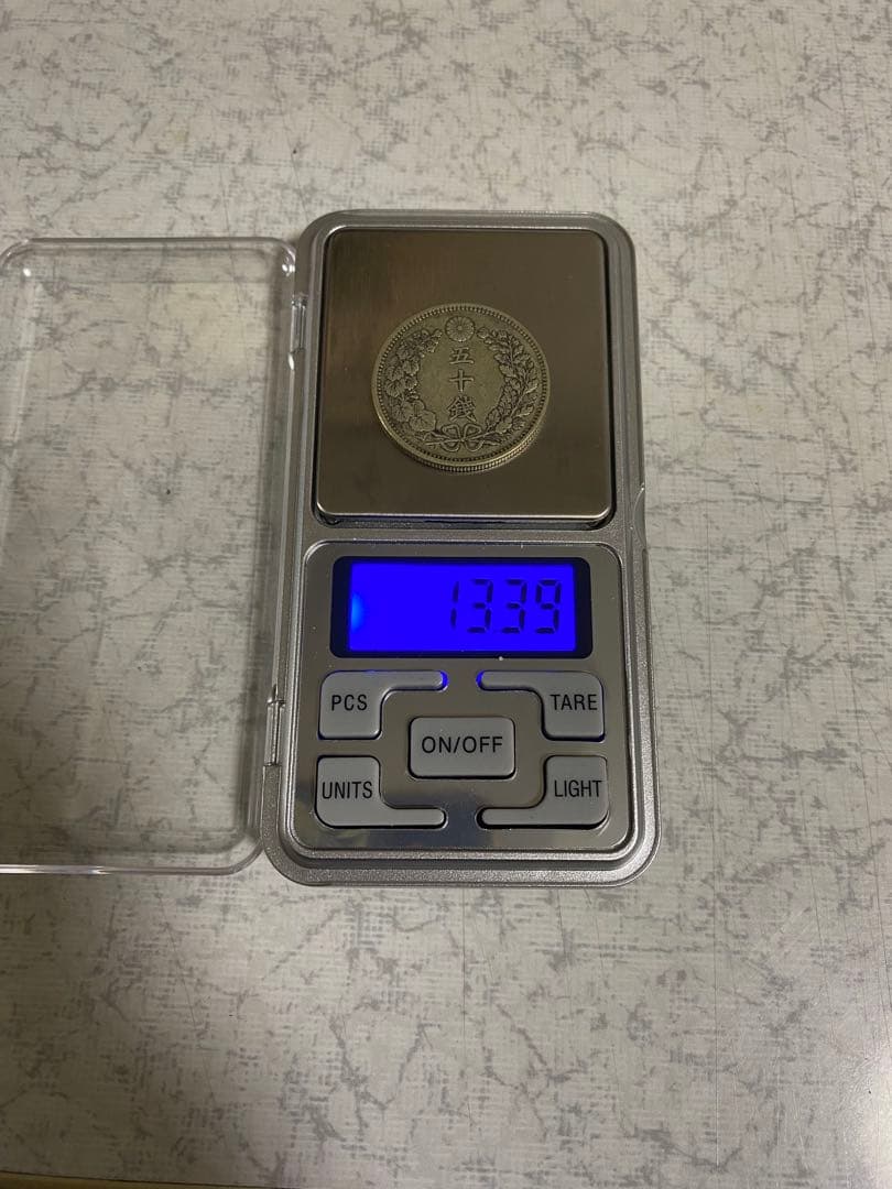 旭日大型　竜五十銭　旭日中型　小型五十銭銀貨　5枚セット　50銭銀貨