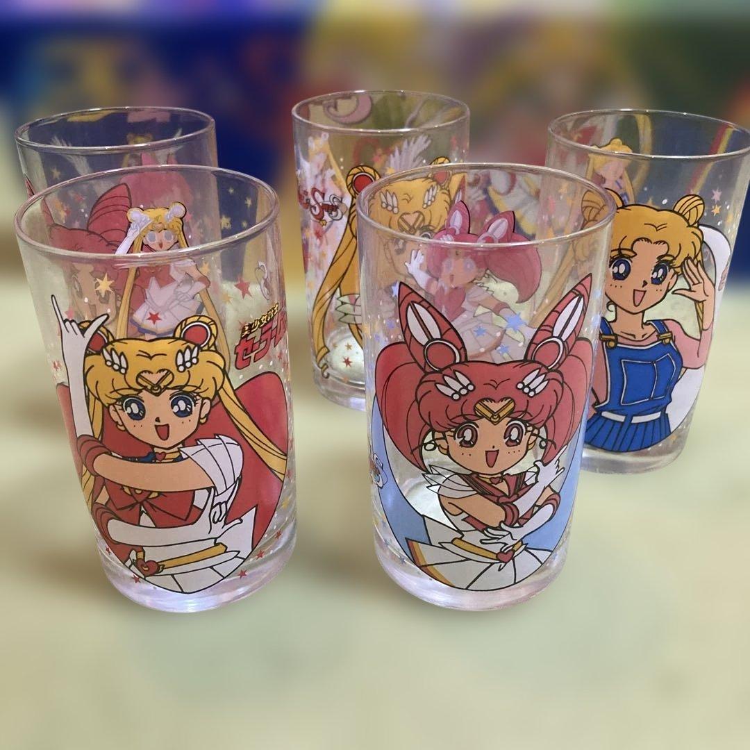 美少女戦士セーラームーン グラス 5個セット - メルカリ