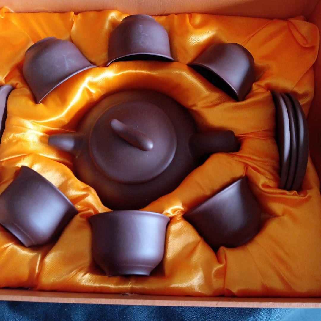 中華茶道具　紫砂茗壺セット
めちゃツボ