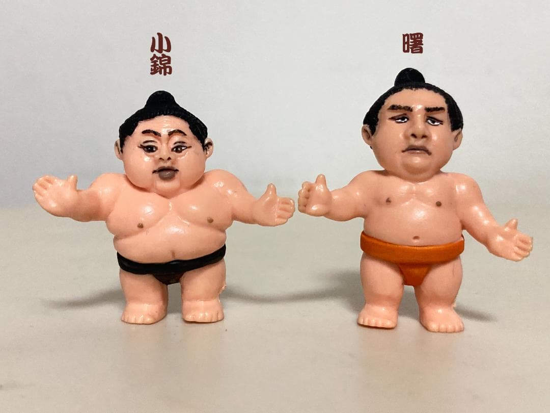 大相撲力士　塗装消しゴム　貴花田、若花田、小錦、曙、安芸ノ島、寺尾、その他