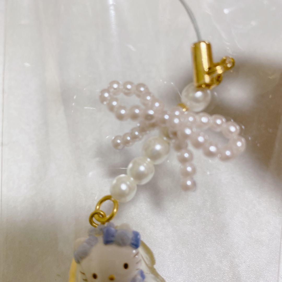 激レア！ウエディング ハローキティ 2001年 ブルー ストラップ