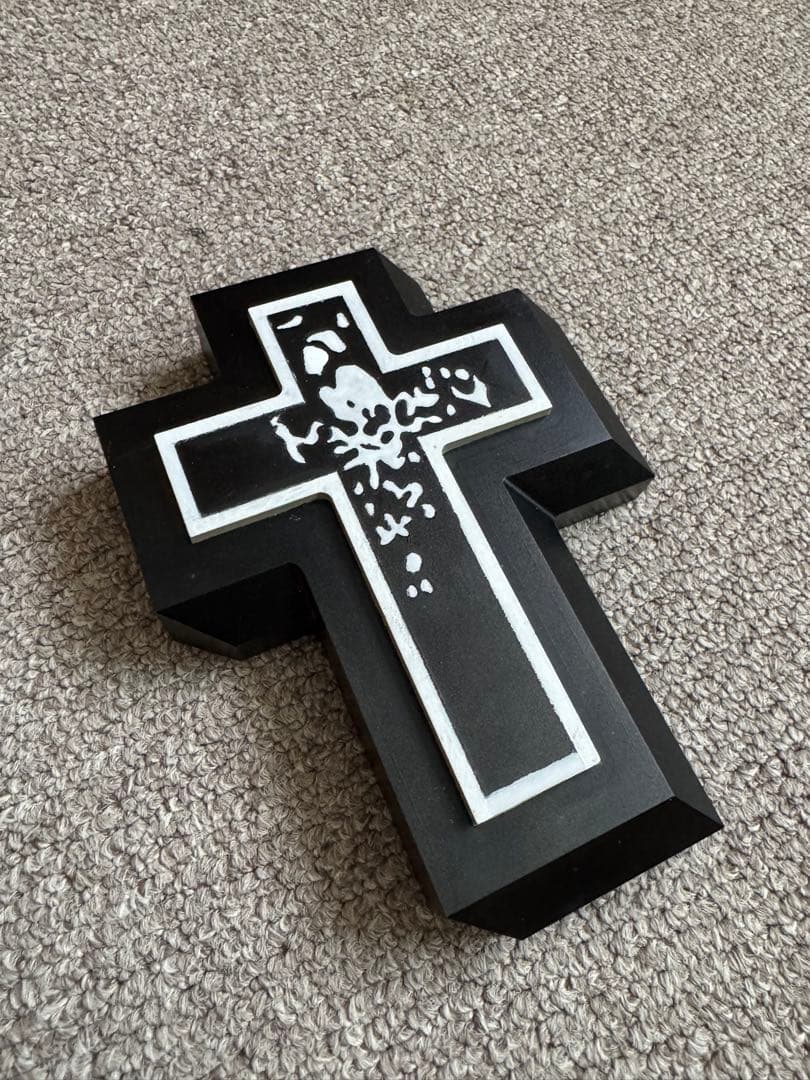 ハンドメイド 十字架 クロス 文鎮 インテリアに