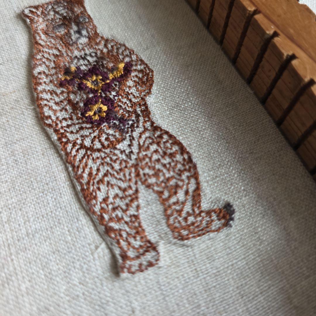 ❁ハンドメイドになります❁ Antique Art Tray Box