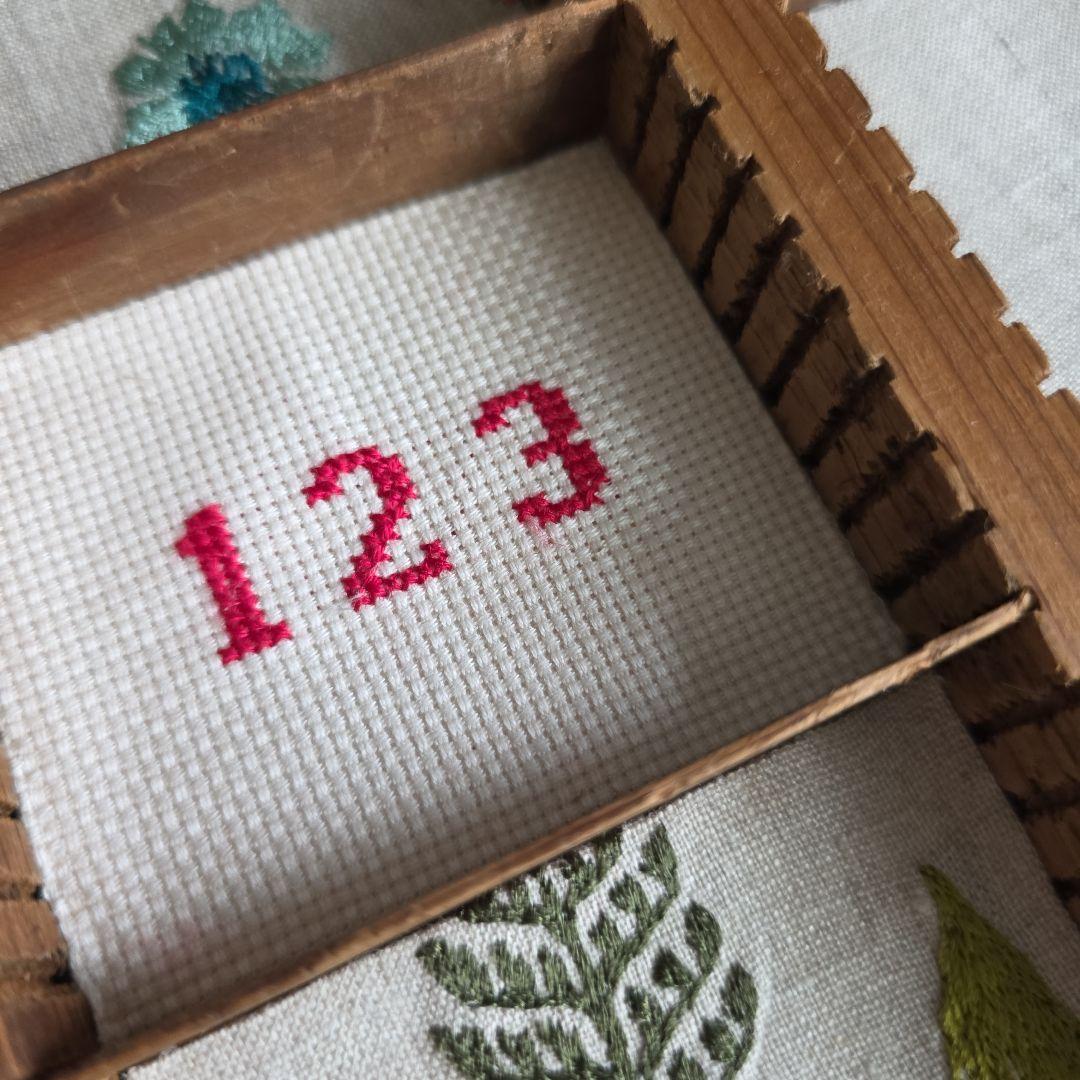 ❁ハンドメイドになります❁ Antique Art Tray Box