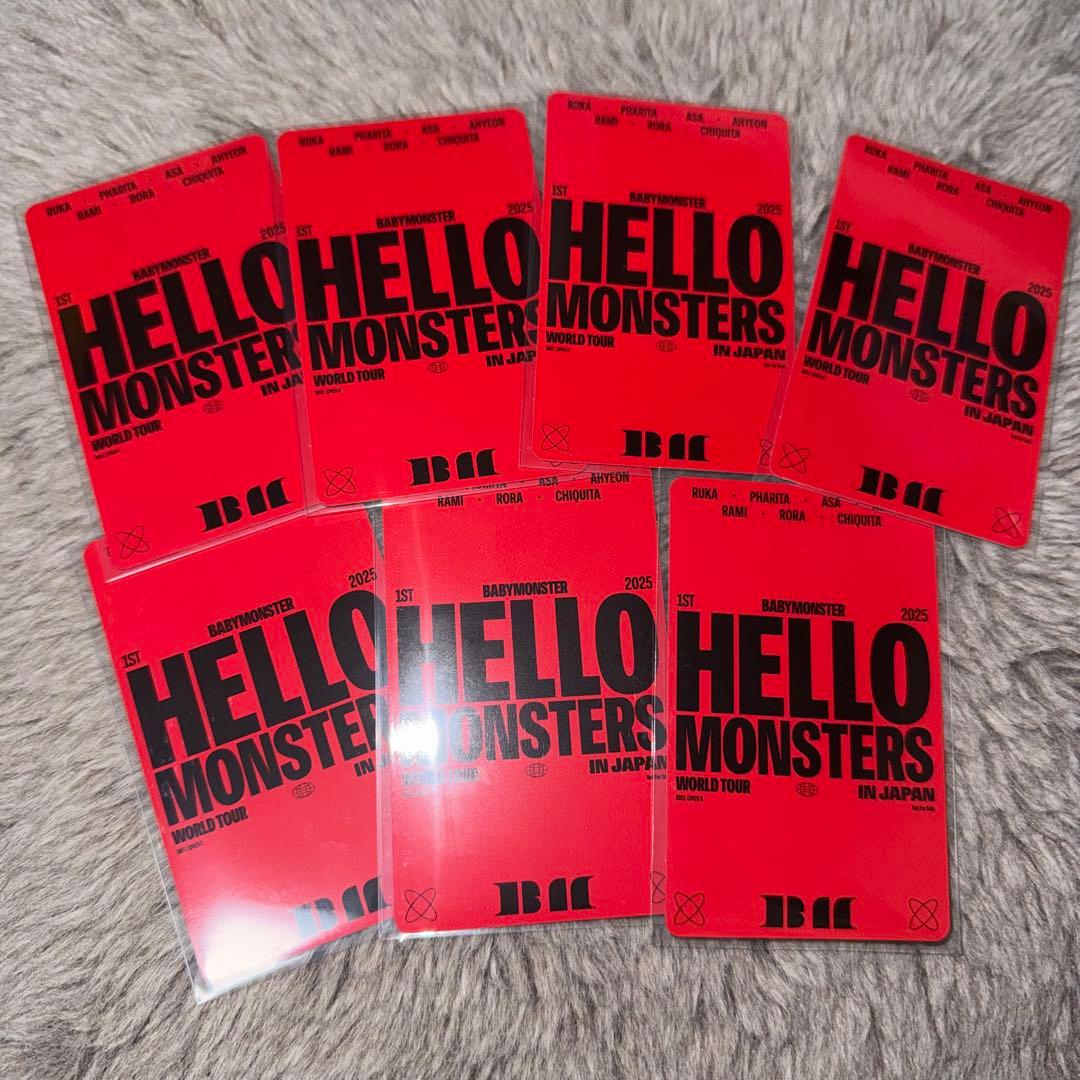 babymonster ベビモン トレカ コンプ hellomonsters
