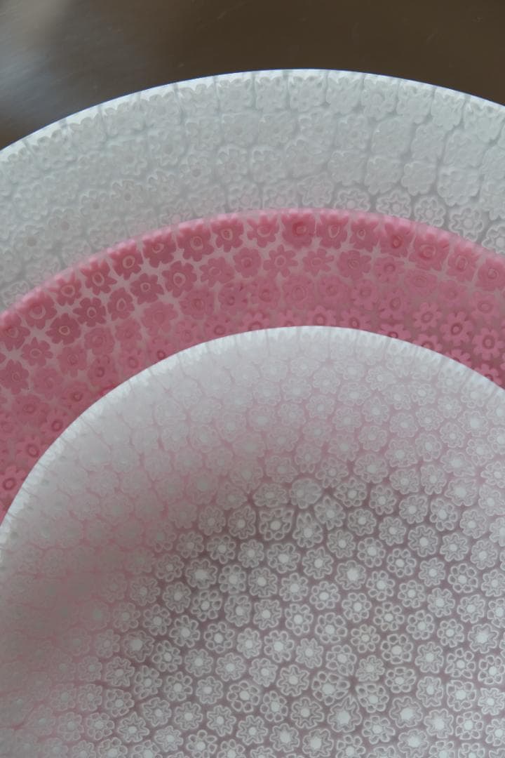 ミルフィオリ エルコーレモレッティ プレート 作家 黒木国昭/藤田喬平/田子美紀