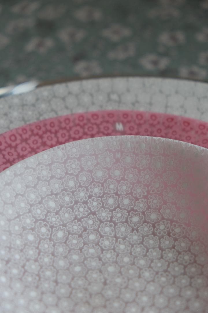 ミルフィオリ エルコーレモレッティ プレート 作家 黒木国昭/藤田喬平/田子美紀