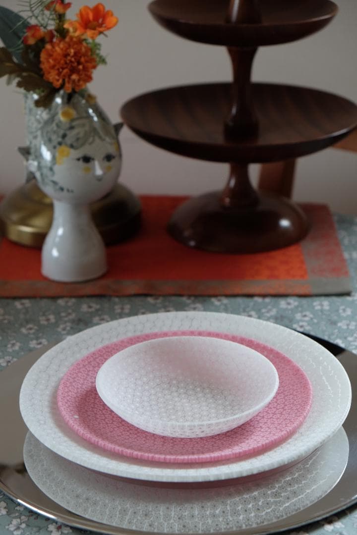 ミルフィオリ エルコーレモレッティ プレート 作家 黒木国昭/藤田喬平/田子美紀