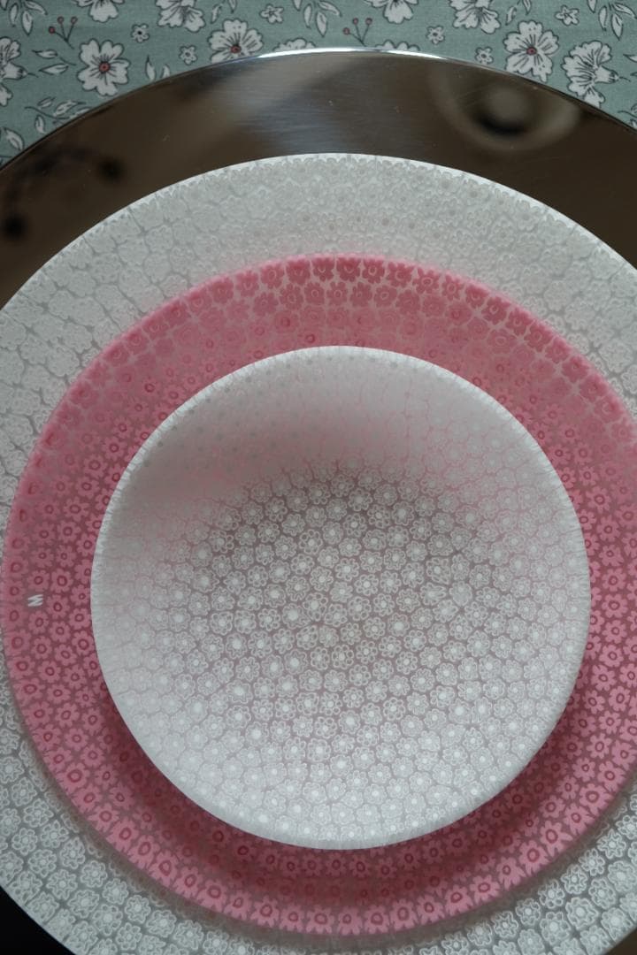 ミルフィオリ エルコーレモレッティ プレート 作家 黒木国昭/藤田喬平/田子美紀