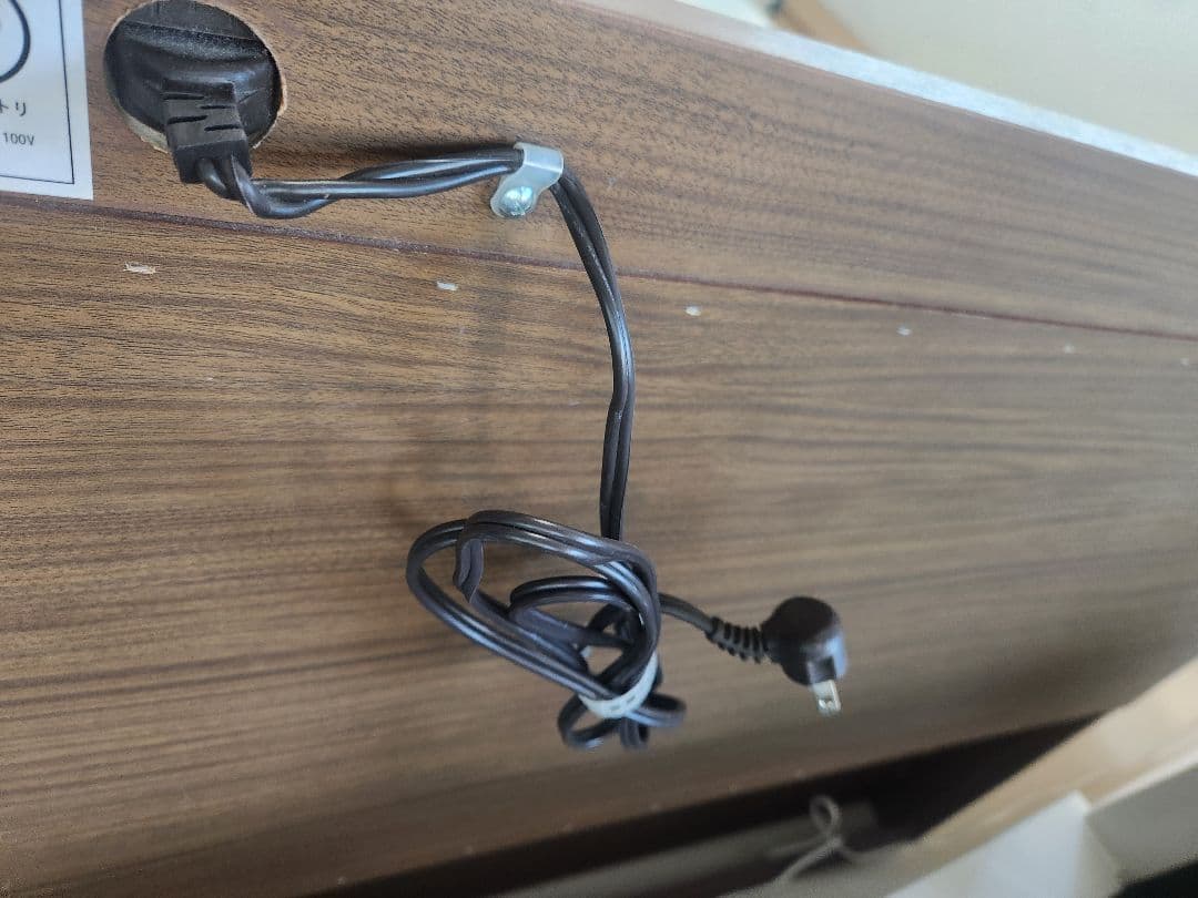 美品‼️シングルベッド ブラウンMIX 収納付き