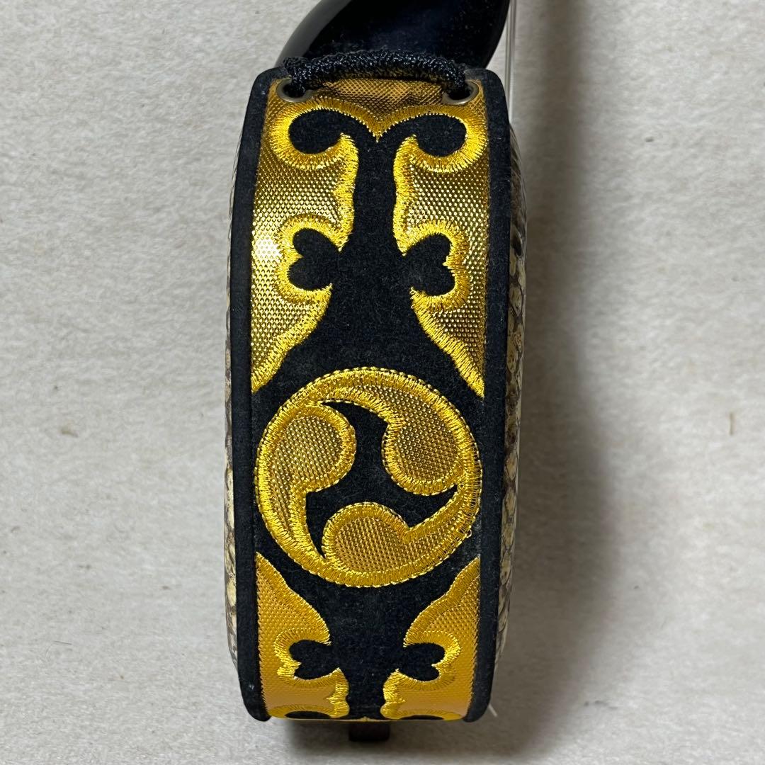 三線 本皮 強化張り 本革 蛇皮 蛇革 沖縄 三味線 琉球