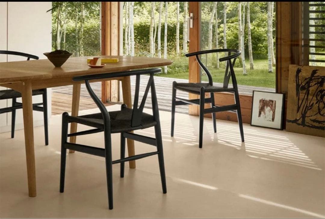 Yチェア（CH24）カールハンセン&サン ユーカリブラック - メルカリ