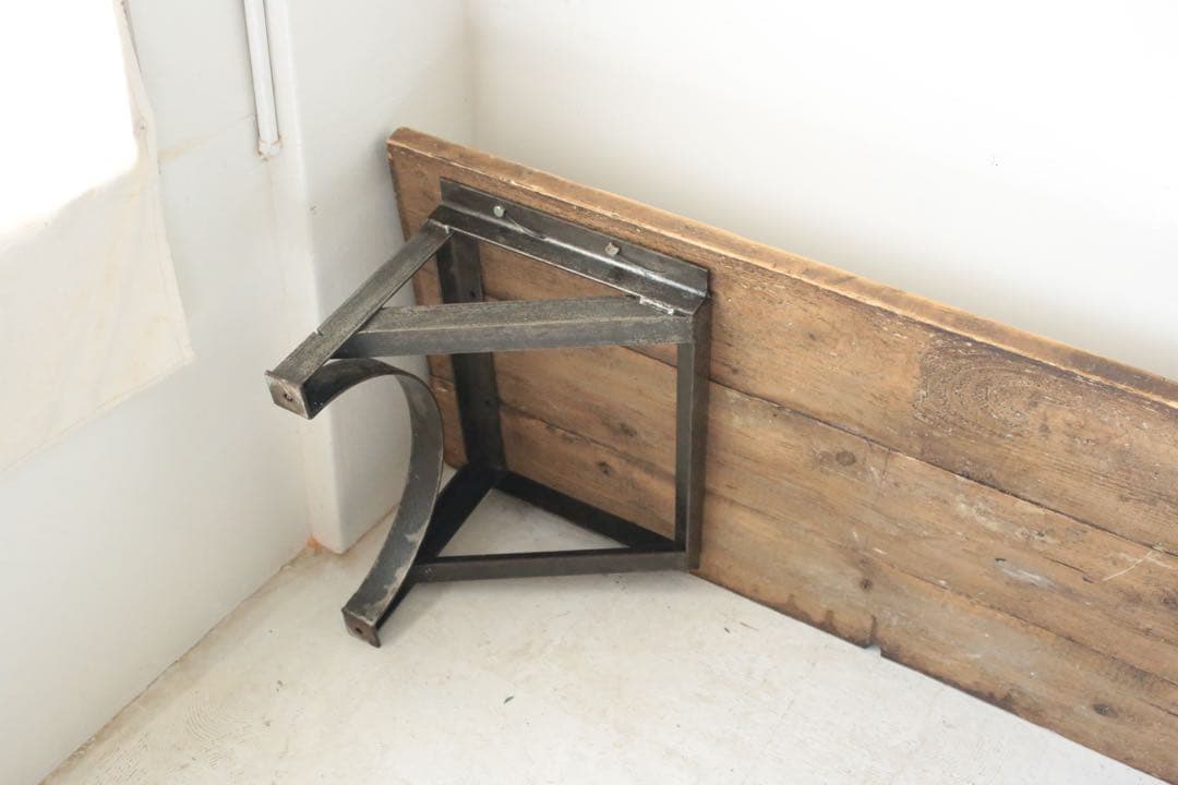 ヴィンテージ　アイアン　ローテーブル　ベンチ