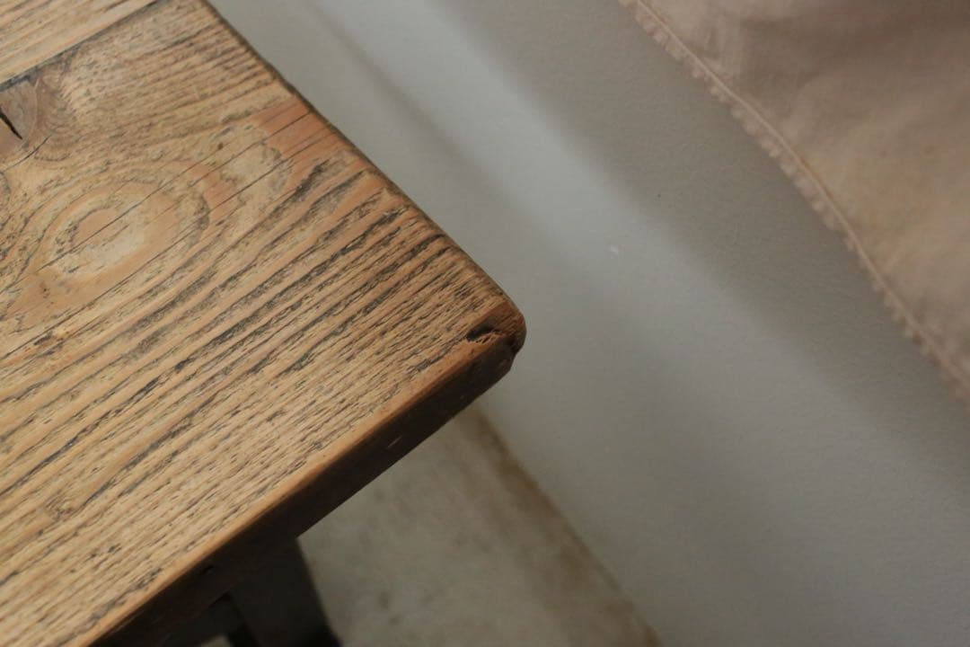 ヴィンテージ　アイアン　ローテーブル　ベンチ