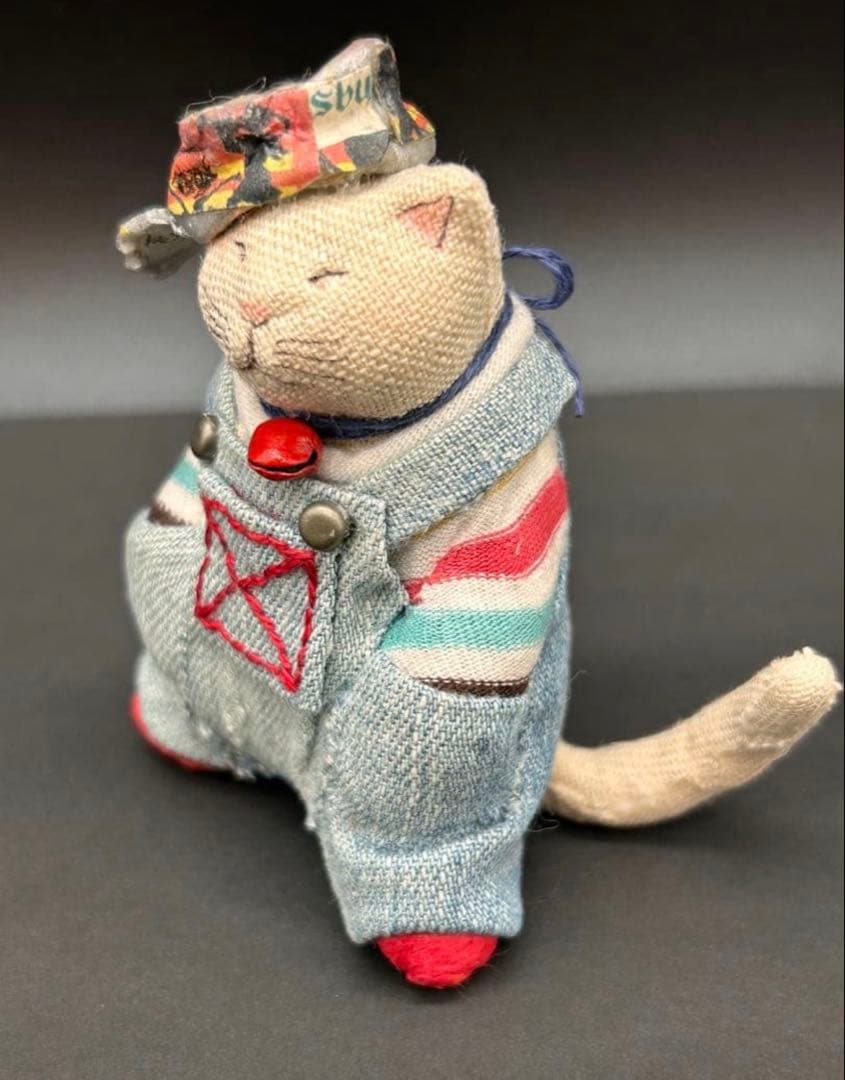 【希少】 千里　作　猫　置物　作家もの　千里猫　　かわいい　入手困難