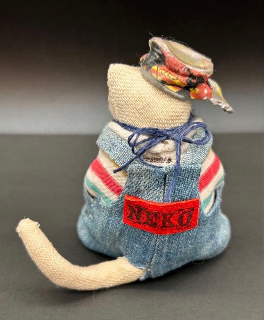 【希少】 千里　作　猫　置物　作家もの　千里猫　　かわいい　入手困難