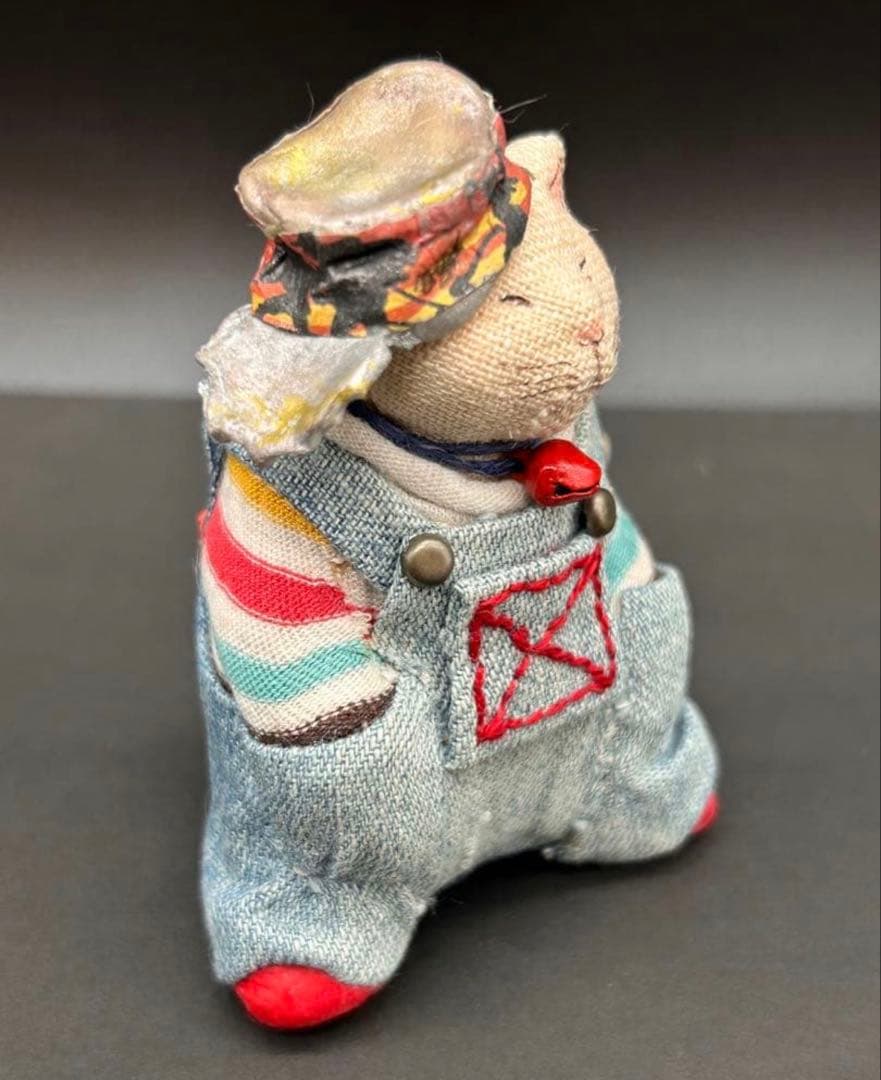 【希少】 千里　作　猫　置物　作家もの　千里猫　　かわいい　入手困難