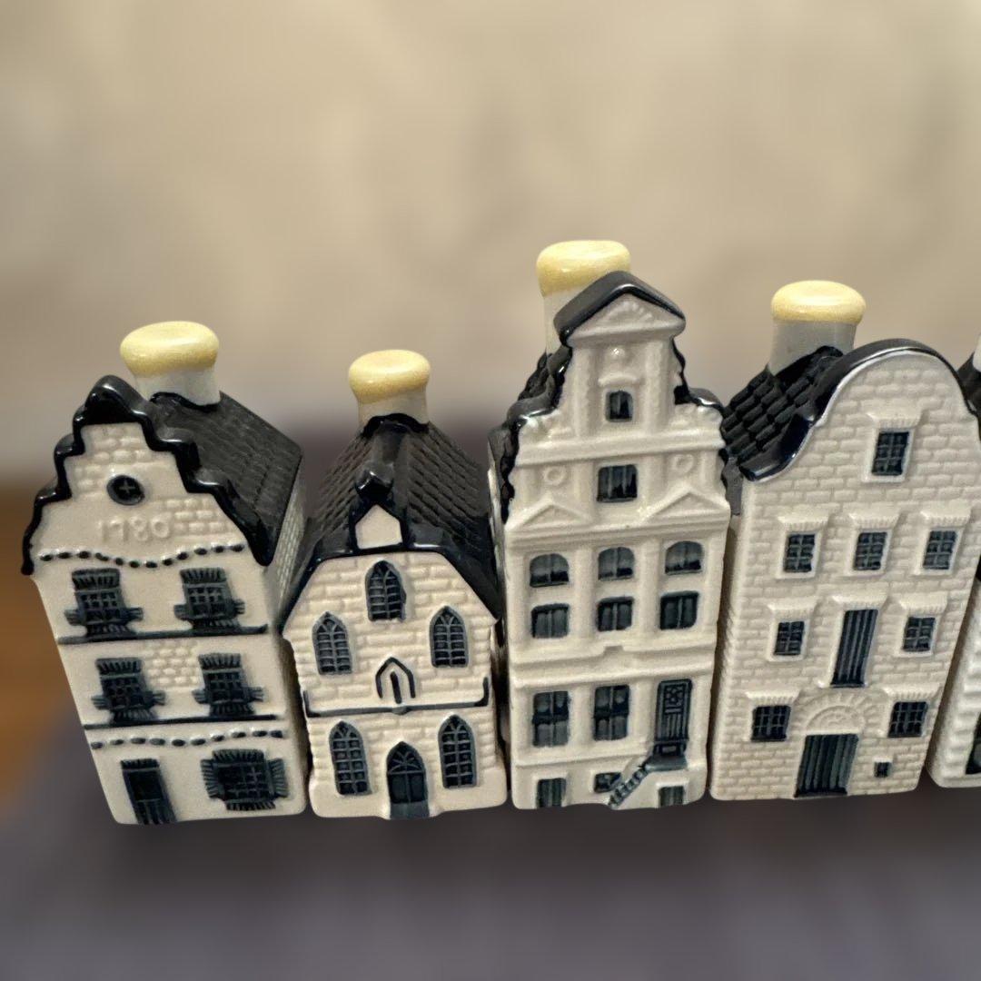 KLMオランダ航空 デルフト焼 ミニチュアハウス - メルカリ