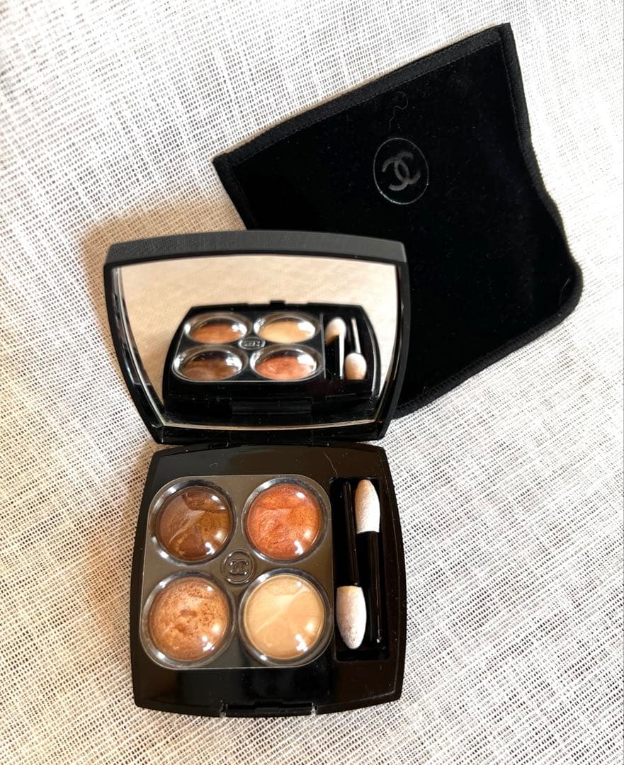 シャネル レキャトルオンブル314 ルウールアンブレ ブラウン系 付属品